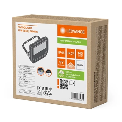 Outdoor LED floodlight 17W/11W, 4000K, IP66, 2400/1600Lm, FLOODLIGHT 20