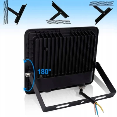 LED Moisture-resistant outdoor floodlight with motion sensor 50W, 5500Lm, 4000K, IP65