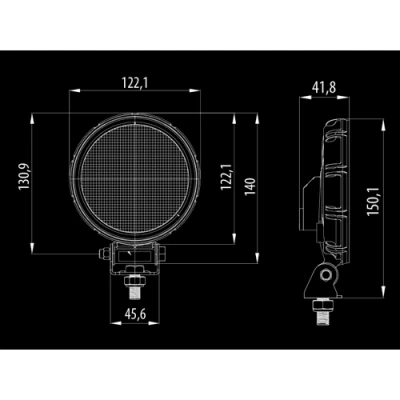 Additional automotive work lights BullPro, 21W, 12-36V, 5700K