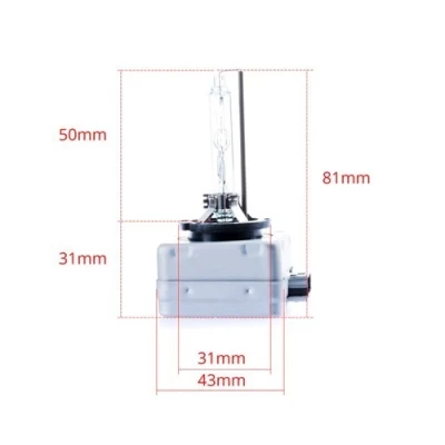 Ksenona spuldze D1S, 4800K, 35W, 85V, STANDARD sērija