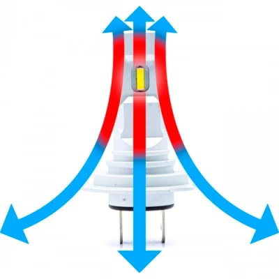 LED bulbs H11, 6000K, 9-16V, EPLH71