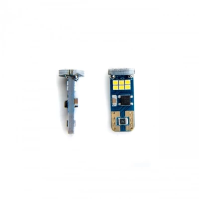 LED лампочки W5W, T10, 6000K, 9-16V