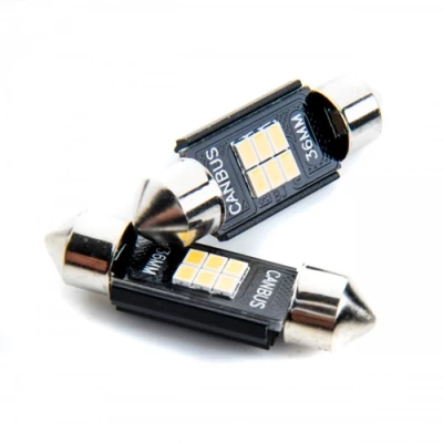 LED bulbs C5W, 6000K, 9-16V