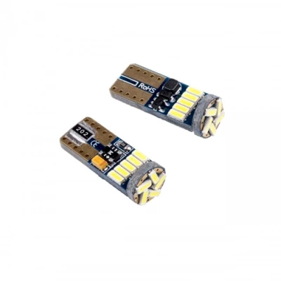 LED лампочки W5W, 6000K, 9-16V
