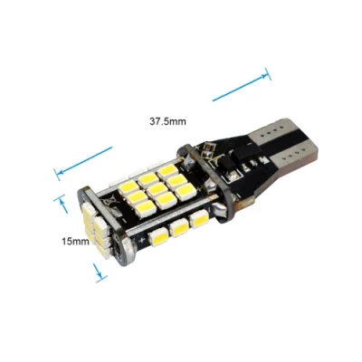 LED лампы W16W, T15, 6000K, 9-16V