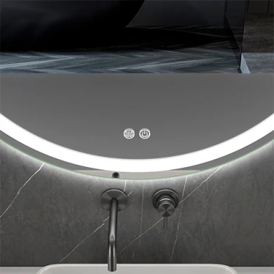 LED mirror with heating function RONDO, Ø 100 cm, 2700-6500K, 31W, 3388Lm, IP44