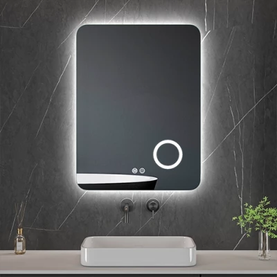 LED зеркало GLOW, 80 x 60 cm, 2700-6500K, 24W, 2503Lm, IP44