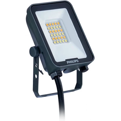 LED Outdoor floodlight 10W, 1100-1200lm, Warm - neutral - cold white, IP65, IK07