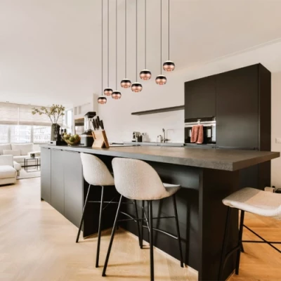 Подвесной светильник ORBIT, 8x8W, 8x960lm, 2300+3000+4000K