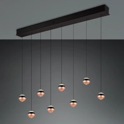 Подвесной светильник ORBIT, 8x8W, 8x960lm, 2300+3000+4000K