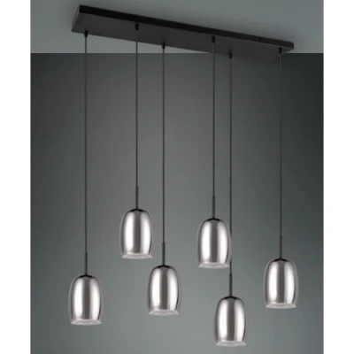 Подвесной светильник BARRET, excl. 6xE14, max 10W
