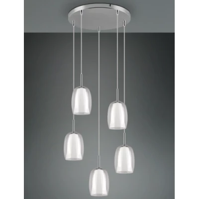 Piekaramā lampa BARRET, excl. 5xE14, max 10W