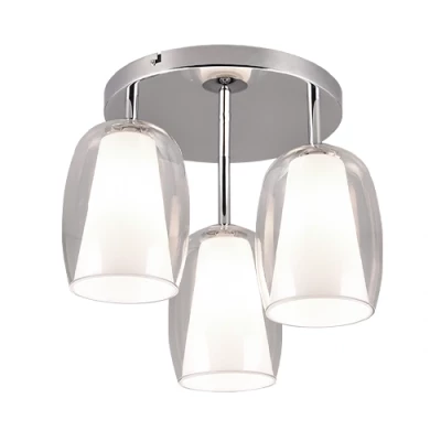 Ceiling lamp BARRET, excl. 3xE14, max 10W