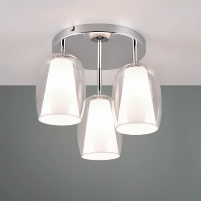 Ceiling lamp BARRET, excl. 3xE14, max 10W