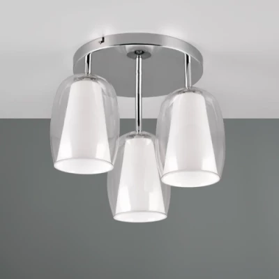 Ceiling lamp BARRET, excl. 3xE14, max 10W