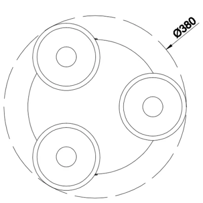 Griestu lampa BARRET, excl. 3xE14, max 10W