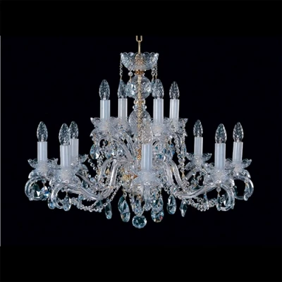 Exclusive Czech crystal chandelier L163/12/42