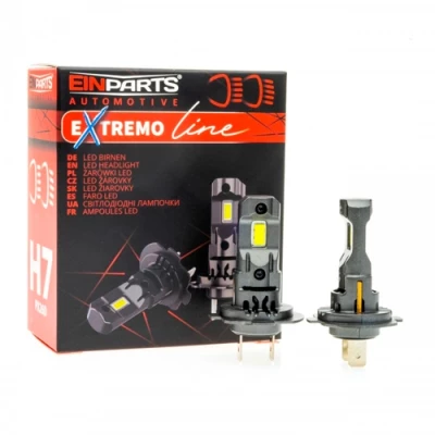 LED bulbs H7, 6000K, 9-16V, 3800Lm