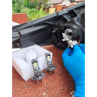 LED bulbs H7, 6000K, 9-16V, 3800Lm