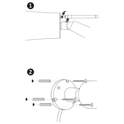 Outdoor Motion Smart Video Surveillance Camera Wi-Fi SMART CAMERA COSMO Z1 TUYAsmart