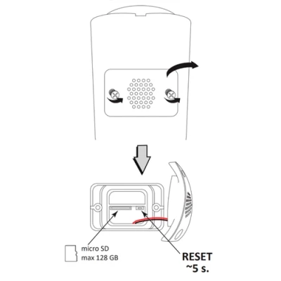 Outdoor Motion Smart Video Surveillance Camera Wi-Fi SMART CAMERA COSMO Z1 TUYAsmart