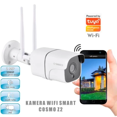 Outdoor Motion Smart Video Surveillance Camera Wi-Fi SMART CAMERA COSMO Z2 TUYAsmart