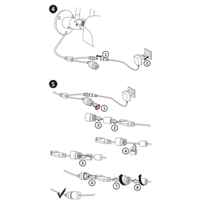 Outdoor Motion Smart Video Surveillance Camera Wi-Fi SMART CAMERA COSMO Z2 TUYAsmart