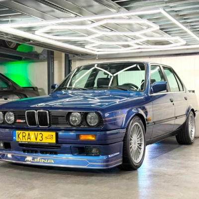 LED Ceiling Light Set HEXAGON, 310W, 6500K, P44, 217 x 291 cm