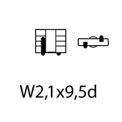 LED spuldzes W5W, 6000K, 9-16V