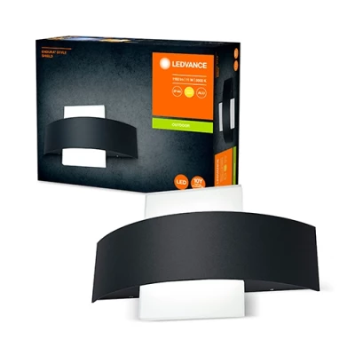 LED Outdoor facade luminaire 10.5W, 3000K, 410Lm, IP44, ENDURA STYLE SHIELD