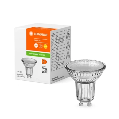 LED bulb GU10 4,3W, 3000K, 350lm, 36°