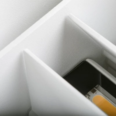 LED Facade luminaire, 7W, 4000K, IP54, 510Lm, REKA EL 7W-O-W