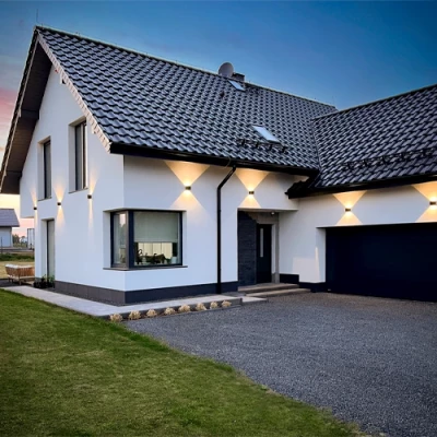 LED Facade luminaire, 7W, 4000K, IP54, 510Lm, REKA EL 7W-O-W