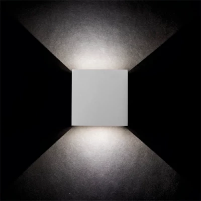 LED Фасадный светильник, 7W, 4000K, IP54, 360Lm, REKA EL 7W-L-GR