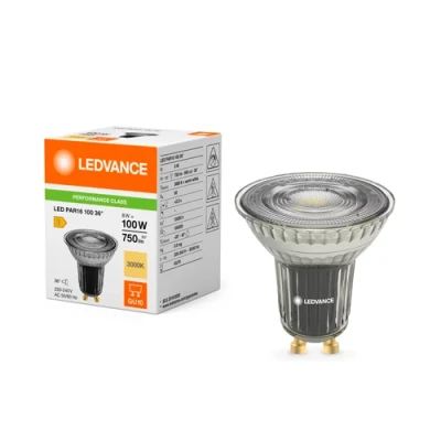 LED Bulb GU10, 8W, 750Lm, 3000K, 36°