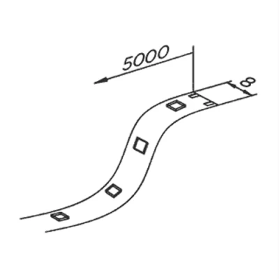 LED strip 5m, 2700K, IP20, 24V, 28.8W/m, 12643Lm
