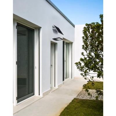 LED Floodlight with solar panel, 60W, 6500K, IP65, 1190Lm, GRIS URBANO