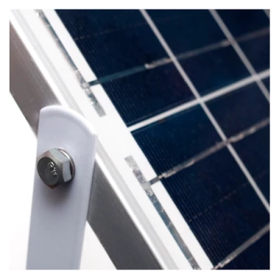 LED Floodlight with solar panel, 60W, 6500K, IP65, 1190Lm, GRIS URBANO