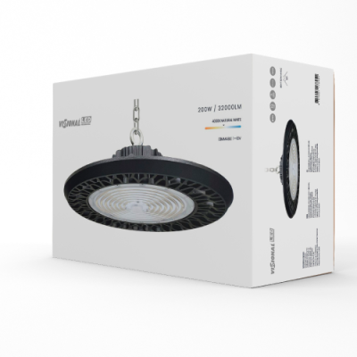 LED industriālais 200W gaismeklis UFO 32000lm, 4000K, IP66 Professional