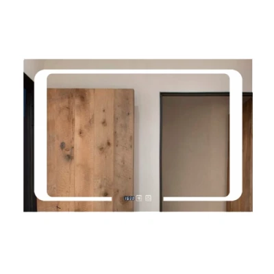 Spogulis ar LED apgaismojumu, 90x60 cm, 13.5W, Silti - neitrāli - auksti balts, IP44