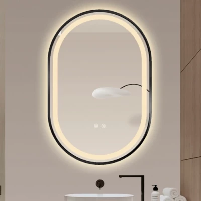 Mirror with LED lighting, 50x75 cm, 11.5W, Warm - neutral - cold white, IP44