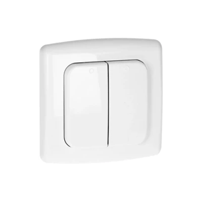 Viedais slēdzis, 2 kanāli, slēdžu un kontaktligzdu bezvadu vadība