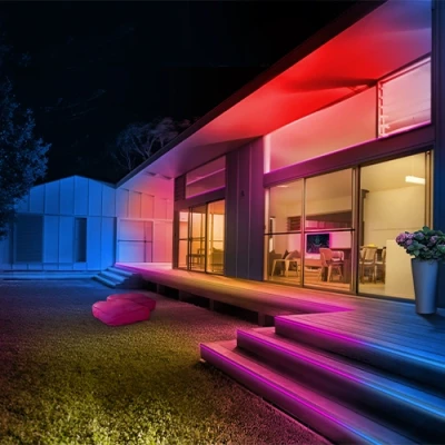 Smart LED neon strip 3m, 5W/m, RGBTW, IP44