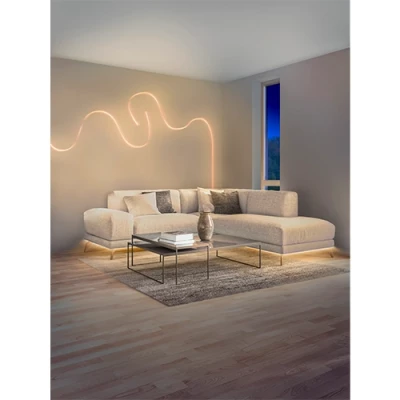 Smart LED neon strip with remote 3m, 4.6W/m, RGBTW, IP44