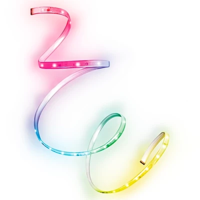 Smart LED strip with remote 5m, 4.8W/m, RGB, IP20