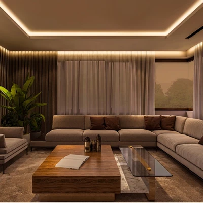 LED COB strip with remote 5m, 7W/m, 2700-6500K, IP20