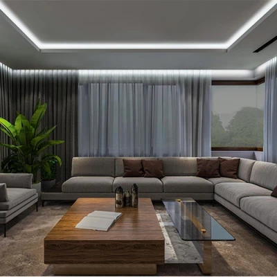 LED COB strip with remote 5m, 7W/m, 2700-6500K, IP20