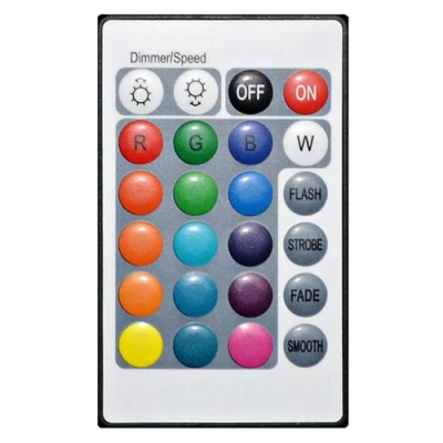 LED COB лента с пультом 5m, 2,8W/m, RGB+WW, IP20