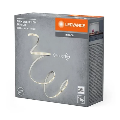 LED лента с сенсором 1.5m, 3.6W/m, 4000K, IP20