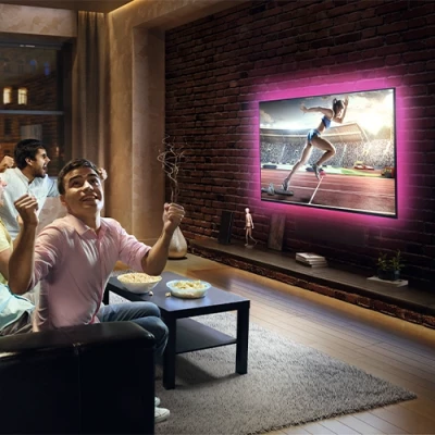 LED TV backlight strip, 1.5m, 4W, IP20, RGB, USB